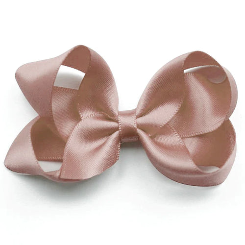 MEDIUM SATIN HAIR CLIP ミディアム - サテンヘアクリップ - アンティーク・モーヴ