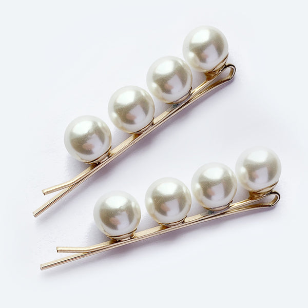 PEARL HAIR PINS - パール・ヘアピン