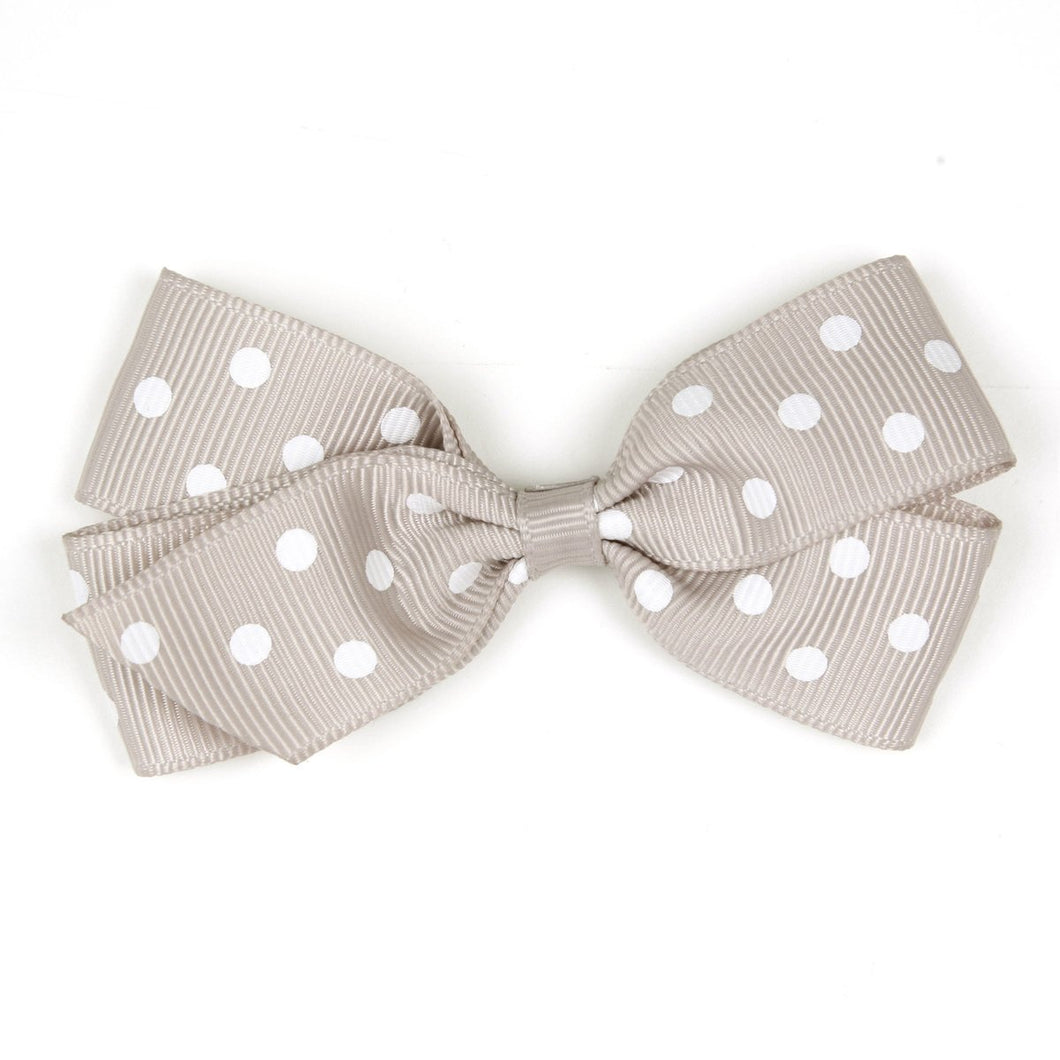 MEDIUM POLKA DOT HAIR CLIPS ミディアム - ドット柄ヘアクリップ - カーマンディ